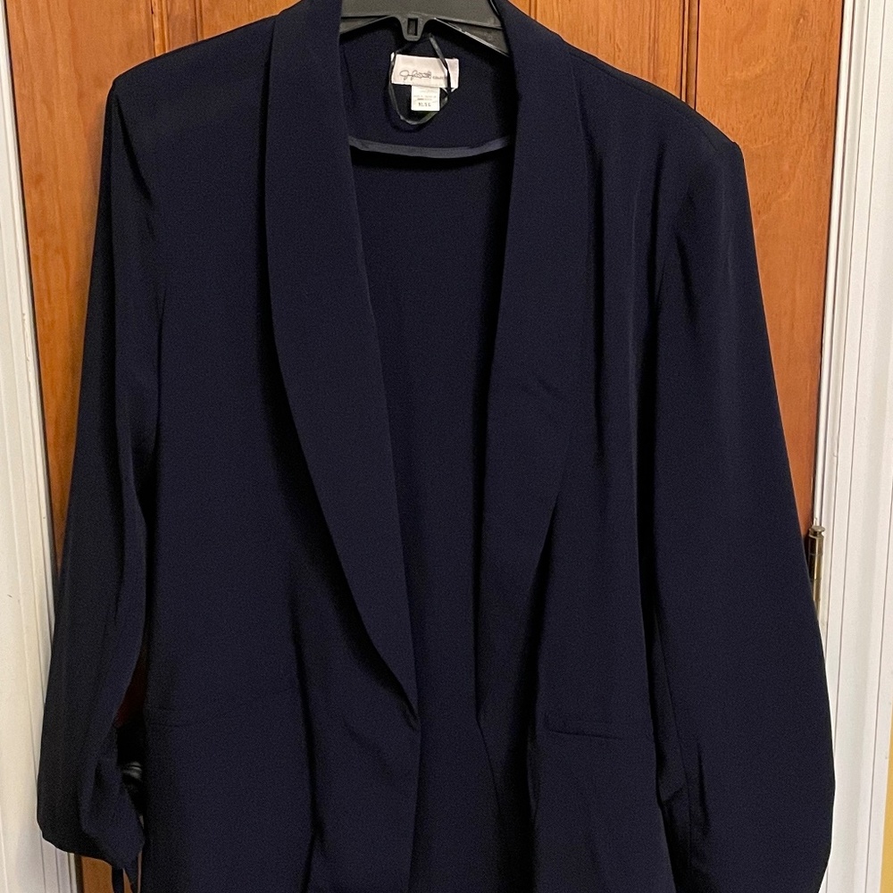 Navy Blue blazer, size XL